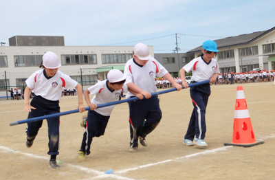 遠心力に負けないぞ