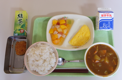 今日はアレルギー対応食も紹介してみました