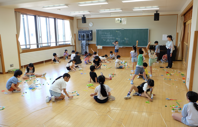 「ならべて　みつけて」１年生のアイディアはすごい！