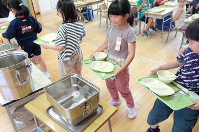 完食した子がいっぱい