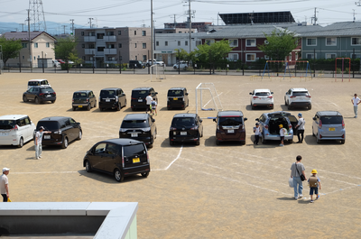 交番の方にも巡回していただきました