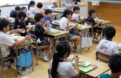 ５年生「いただきます！」
