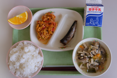 防災の日給食