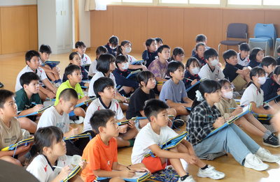 みんな真剣に取り組んでいてりっぱでした