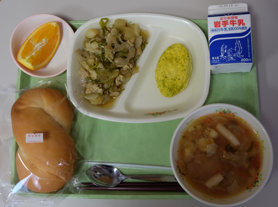 調理員さん提案のメニューです
