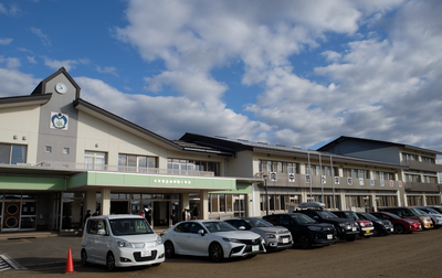 公開当日はよいお天気に